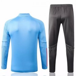 Felpa Real Madrid 2020 2021 Grigio Blu Luce