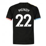 Maglia Manchester City NO.22 Mendy Away 2019 2020 Nero