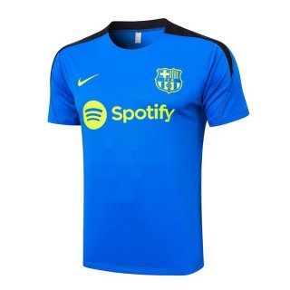 Maglia Formazione Barcellona 2024 2025 Blu Nero