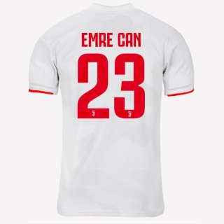 Maglia Juventus NO.23 Emre Can Away 2019 2020 Grigio Bianco