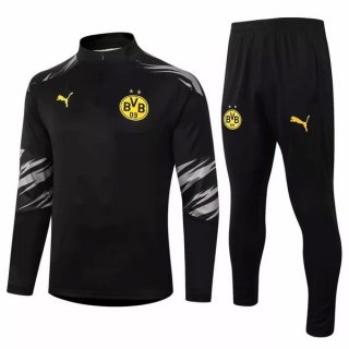 Giacca Borussia Dortmund 2020 2021 Nero Grigio