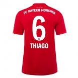 Maglia Bayern Munich NO.6 Thiago Home 2019 2020 Rosso