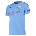 Thailandia Maglia Manchester City Home 2019 2020 Blu