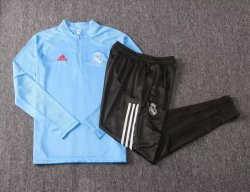 Felpa Real Madrid 2020 2021 Blu Luce Grigio Felpa Real Madrid 2020 2021 Blu Luce Grigio