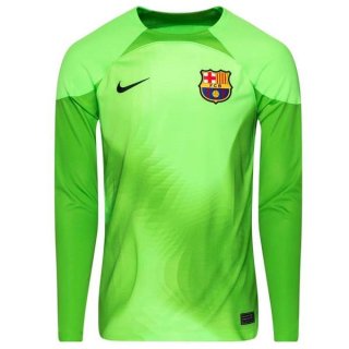 Thailandia Maglia Barcellona Portiere 2022 2023 Verde