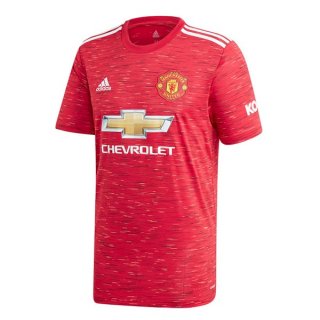 Thailandia Maglia Manchester United Home 2020 2021 Rosso
