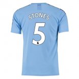 Maglia Manchester City NO.5 Stones Home 2019 2020 Blu