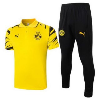 Polo Borussia Dortmund Set Completo 2020-2021 Giallo Nero