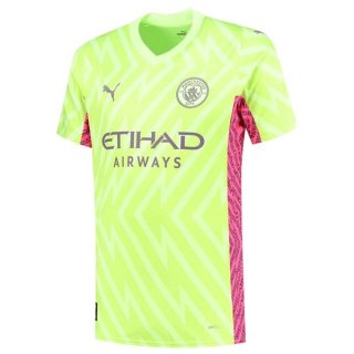 Thailandia Maglia Manchester City Home Portiere 2023 2024 Verde