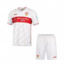 Maglia Stuttgart Home Bambino 2020 2021 Bianco Maglia Stuttgart Home Bambino 2020 2021 Bianco