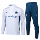 Felpa Allenamento Marseille 2024 2025 Bianco