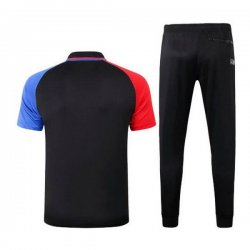 Polo Set Completo Paris Saint Germain 2020 2021 Nero Blu