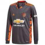 Thailandia Maglia Manchester United Home Ml Portiere 2020 2021 Grigio