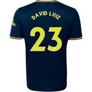 Maglia Arsenal NO.23 David Luiz Terza 2019 2020 Blu