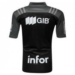 Thailandia Maglia Crusaders Away 2017 2018 Nero Thailandia Maglia Crusaders Away 2017 2018 Nero