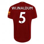 Maglia Liverpool NO.5 Wijnaldum Home 2019 2020 Rosso