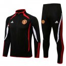 Giacca Manchester United 2022 Nero Rosso Bianco Giacca Manchester United 2022 Nero Rosso Bianco
