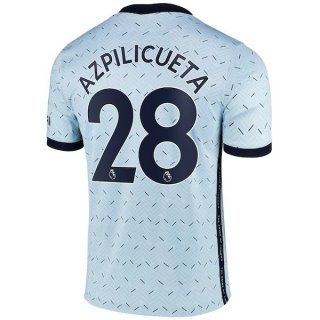 Maglia Chelsea NO.28 Azpilicueta Away 2020 2021 Blu