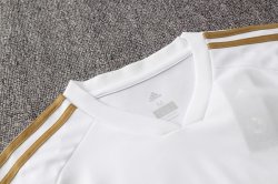 Maglia di Formazione Real Madrid Set Completo 2019 2020 Bianco Nero