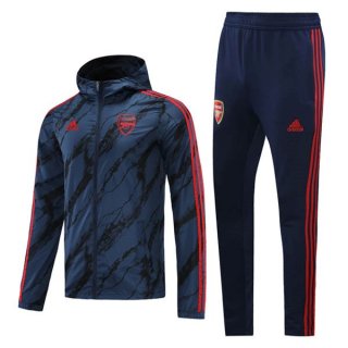 Giacca a vento Arsenal Set Completo 2021 2022 Blu Navy