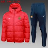 Piumino Barcellona Set Completo 2024 2025 Rosso