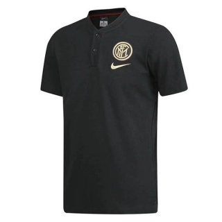 Polo Inter Milan 2019 2020 Nero Giallo