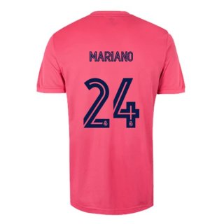 Maglia Real Madrid Away NO.24 Mariano 2020 2021 Rosa