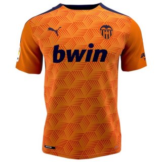 Thailandia Maglia Valencia Away 2020 2021 Arancione