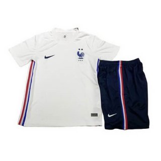Maglia Francia Away Bambino 2020 Bianco