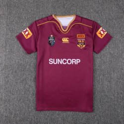 Thailandia Maglia QLD Maroons 2017 2018 Rosso
