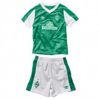 Maglia Werder Brema Home Bambino 2020 2021 Verde