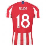 Thailandia Maglia Atletico Madrid NO.18 Felipe 2019 2020 Rosso