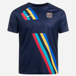 Tailandia Maglia Barcellona Pre Match 2022 2023 Blu