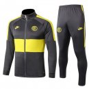 Felpa Inter Milan 2019 2020 Grigio Giallo Felpa Inter Milan 2019 2020 Grigio Giallo