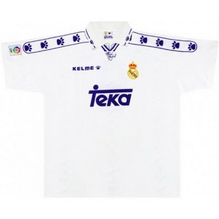 Thailandia Maglia Real Madrid Replica Home Retro 1994 1996 Bianco