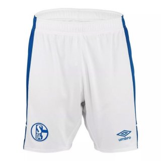 Pantaloni Schalke 04 Home 2020 2021 Bianco