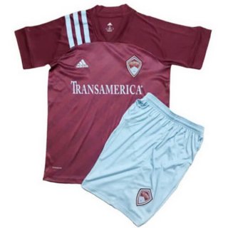 Maglia Colorado Rapids Home Bambino 2020 2021 Rosso