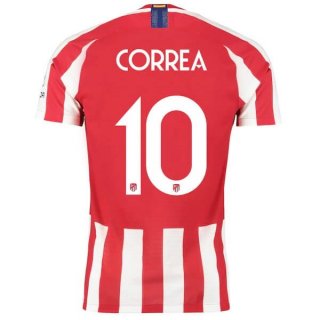 Thailandia Maglia Atletico Madrid NO.10 Correa Home 2019 2020 Rosso