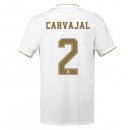 Maglia Real Madrid NO.2 Carvajal Home 2019 2020 Bianco Maglia Real Madrid NO.2 Carvajal Home 2019 2020 Bianco