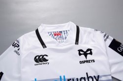 Thailandia Maglia Ospreys Away 2017 2018 Bianco