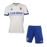 Maglia Real Zaragoza Home Bambino 2020 2021 Bianco Blu Maglia Real Zaragoza Home Bambino 2020 2021 Bianco Blu