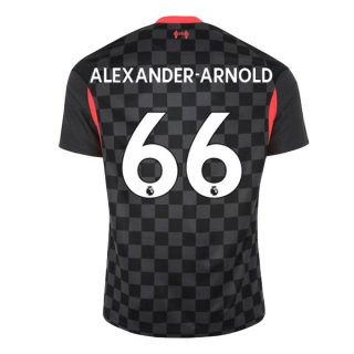 Maglia Liverpool NO.66 Arnold Terza 2020 2021 Nero