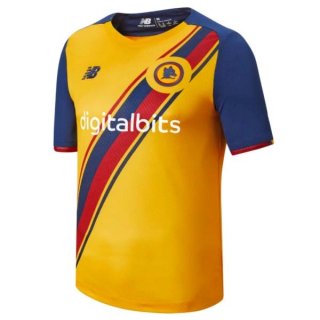 Thailandia Maglia AS Roma Terza 2021 2022 Giallo