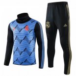 Felpa Real Madrid 2019 2020 Blu Nero Giallo