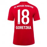 Maglia Bayern Munich NO.18 Goretzka Home 2019 2020 Rosso Maglia Bayern Munich NO.18 Goretzka Home 2019 2020 Rosso