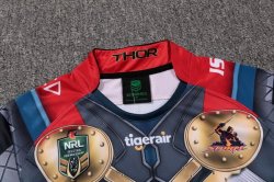 Thailandia Maglia Melbourne Storm Thor 2017 2018 Grigio Thailandia Maglia Melbourne Storm Thor 2017 2018 Grigio