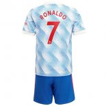 Maglia Manchester United NO.7 Ronaldo Away Bambino 2021 2022