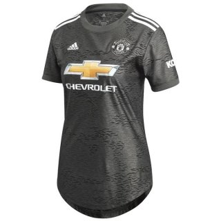 Maglia Manchester United Away Donna 2020 2021 Nero