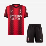 Maglia AC Milan Home Bambino 2023 2024