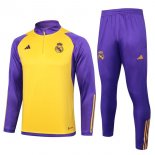 Felpa Real Madrid 2024 2025 Giallo Porpora